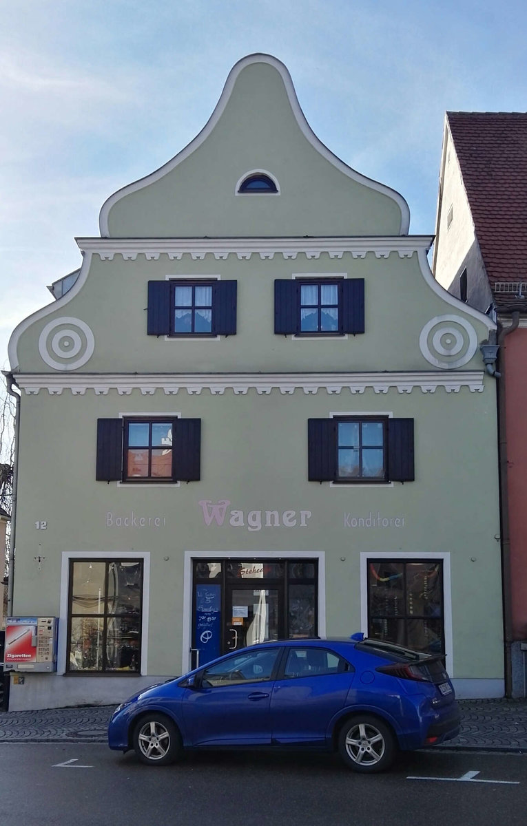 Außenansicht der Bäckerei - Konditorei Wagner 