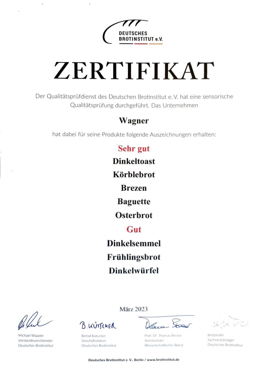 Brotprüfung